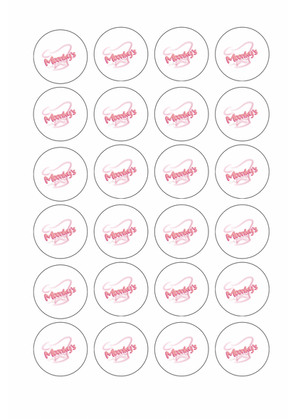 Custom Edible Cupcake & Treat Toppers (Pre-Cut)